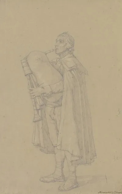 Romischer Dudelsackspieler