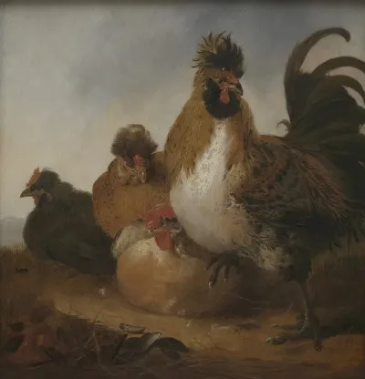 Rooster And Hens Object Type