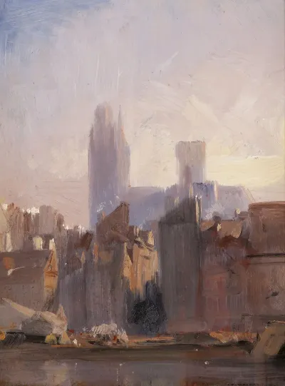 Rouen Cathedral Sunrise