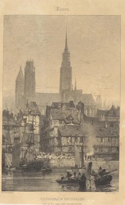 Rouen Cathedrale Notre Dame