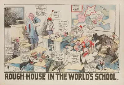 Rough House In The Worlds School