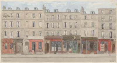 Rue Beaubourg No30 A 36 3eme Arrondissement