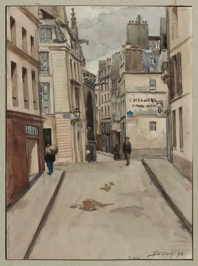 Rue Du Cloitre Saint Merry De La Rue Du Renard A La Rue Saint Martin