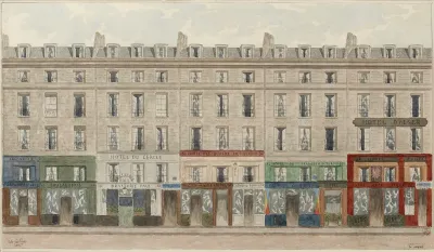 Rue Jean Jacques Rousseau Du No32 A 40 1er Arrondissement