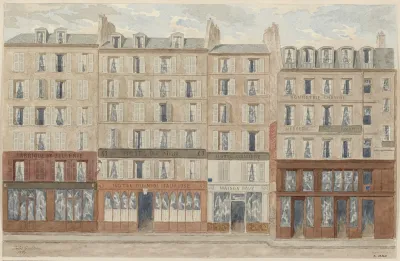 Rue Jean Jacques Rousseau No43 A 47 1er Arrondissement
