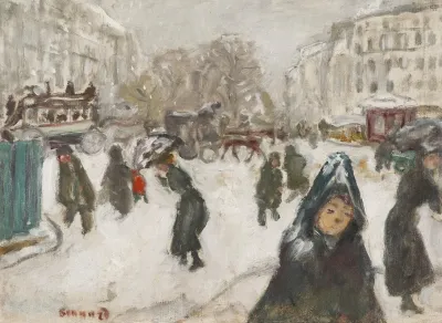 Rue Sous La Neige