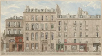 Rue Thevenot No22 A 26 Actuelle Rue Reaumur 3eme Arrondissement