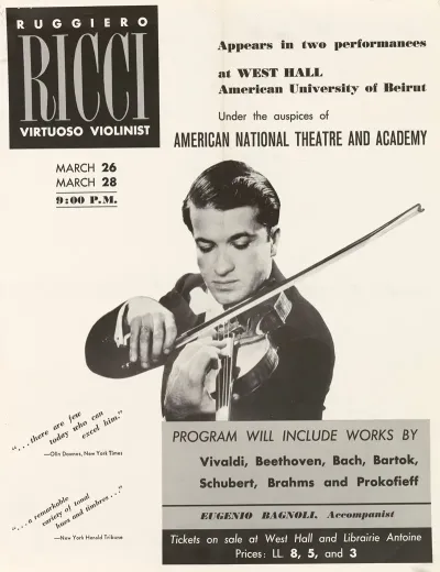 Ruggiero Ricci Virtuoso Violinist