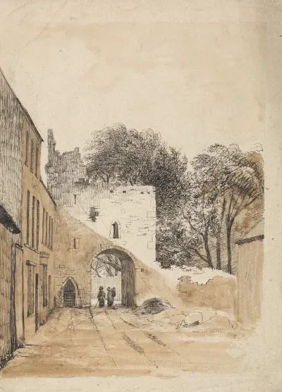 Ruined Gateway At Kilmallock