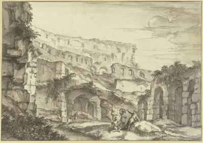 Ruinen Eines Romischen Theaters