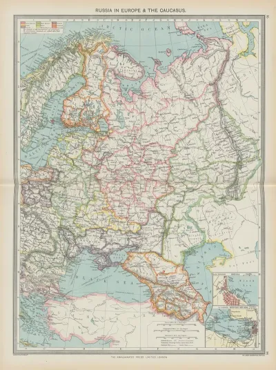 Russia In Europe And The Caucasus