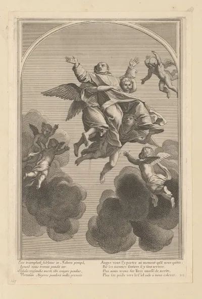 Saint Bruno Assumed Into Heaven
