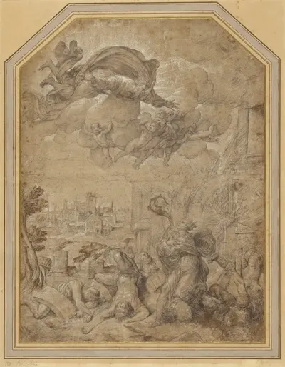 Saint Catherine Of Alexandria At The Wheel
