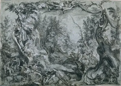 Saint Deicolus And The Boar