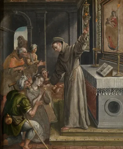 Saint Didacus Heals The Sick