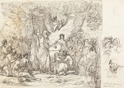 Saint Paul Preaching To The Britons