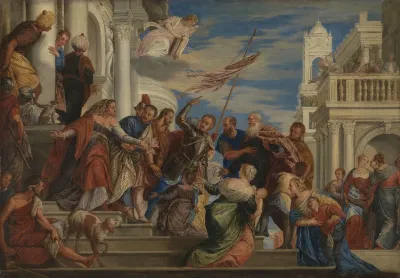Saints Mark And Marcellinus Being Led To Martyrdom