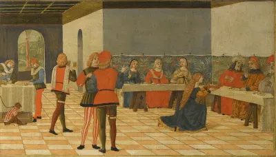 Salome Presenting The Head Of St John The Baptist To King Herod