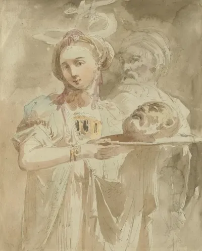 Salome With The Head Of Saint John The Baptist 5