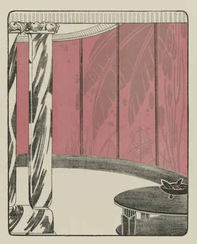 Salon De Laque Gris Rose