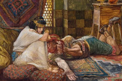 Samson Reveals His Secret To Delilah
