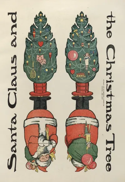 Santa Claus And The Christmas Tree