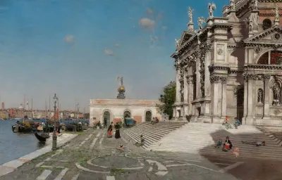 Santa Maria Della Salute And The Dogana Venice 2