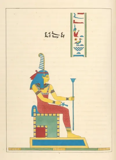 Sate Ou Sati Satis Lhera Ou La Junon Egyptienne
