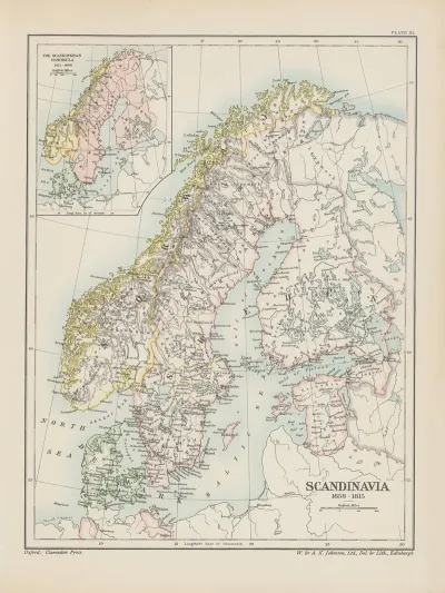 Scandinavia 1658