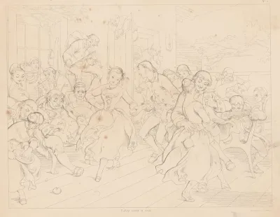 Scene At A Dance