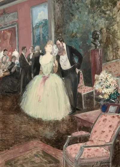 Scene De Bal