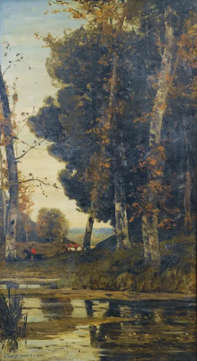 Scene De Chasse A Courre