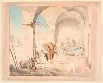 Scene Fra Et Osteri 2
