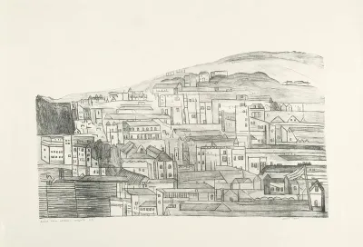 Scene From Ashbury Heights San Francisco