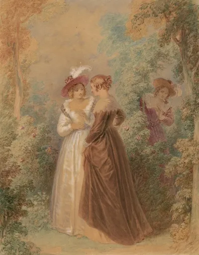 Scene From Much Ado About Nothing Act Iii Sc 1 2