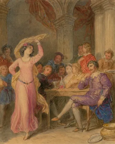 Scene From Taming Of The Shrew Act V Sc 2