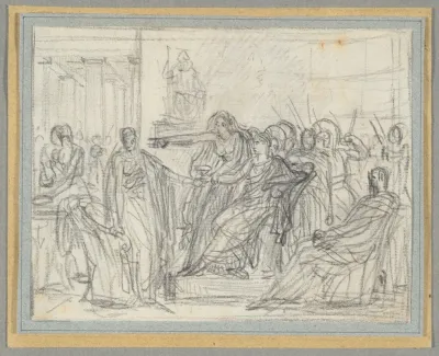 Scene From The Last Act Of Corneilles Rodogune