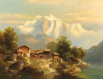 Scene In Switzerland