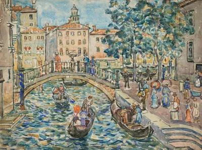 Scene Of Venice