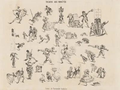 Scenes De Pantomime Anglaise