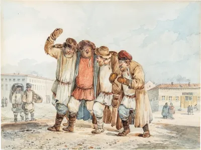 Scenes Of Life In Russia In The 19th Century Pl 11