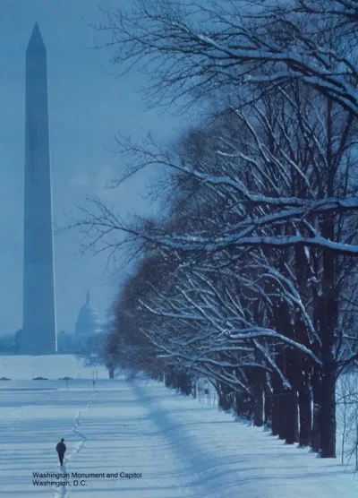 Scenically Yours Washington Monument And Capitol Washington Dc
