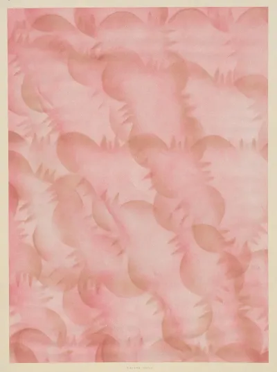 Schabloniertes Papier Schablonenspritzpapier 17