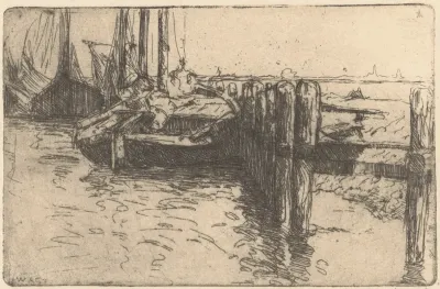 Schuiten In De Haven Van Volendam 2