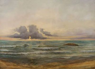 Sea At Biarritz