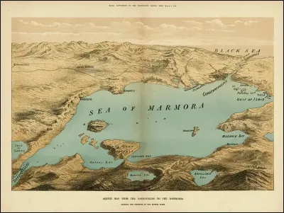 Sea Of Marmara During The Russo Turkish War