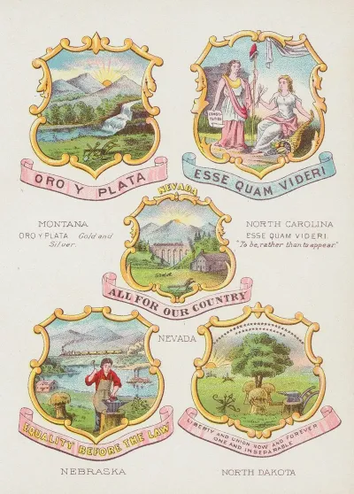 Seals And Coats Of Arms Of America Pl 08