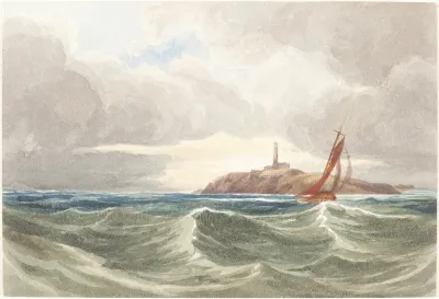 Seascape With Lighthouse