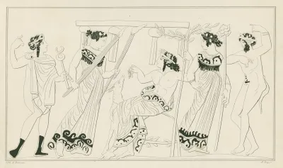 Seated Apollo Feeding A Hind