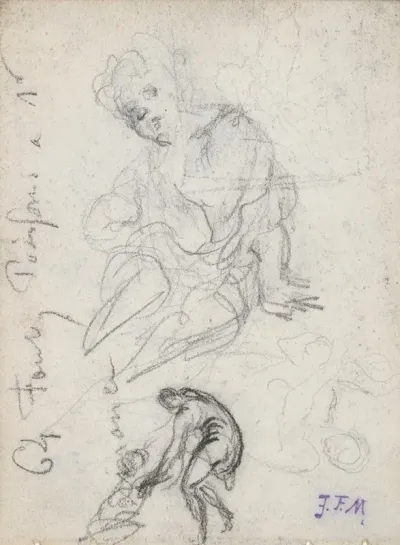 Seated Child And Other Studies